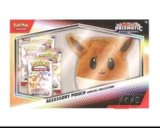 Pokémon TCG Prismatic Evolutions Eevee Accessory Pouch Special Collection SEALED