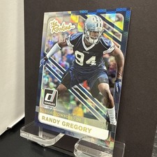 RANDY GREGORY /999 2015 PANINI DONRUSS THE ROOKIES #10 FOIL SP DALLAS COWBOYS