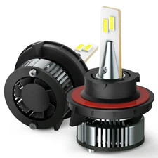 H13 9008 LED HEADLIGHT Conversion Kit 14000K Purple Pink Replacement Bulbs