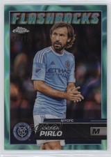 2023 Topps Chrome MLS Flashbacks Aqua Lava Refractor /125 Andrea Pirlo #191 1hq0