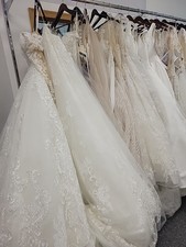 One Lot Of 100 Designer Wedding Gowns by Demetrios