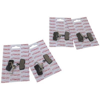 Scheibenbremsbeläge 4 Paar Disk Brake Pads semi-metallisch für Avid Code R neu