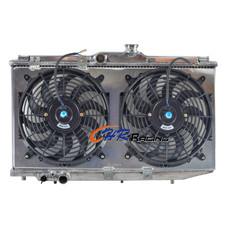 Aluminum Radiatorshroudfan For 1988-1992 Toyota Corolla E90 4a-fe 1.6l Mt