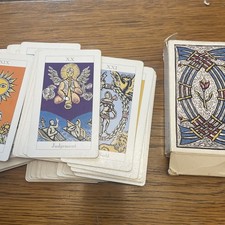 vintage tarot deck designed by Jonathan Dee with artwork by