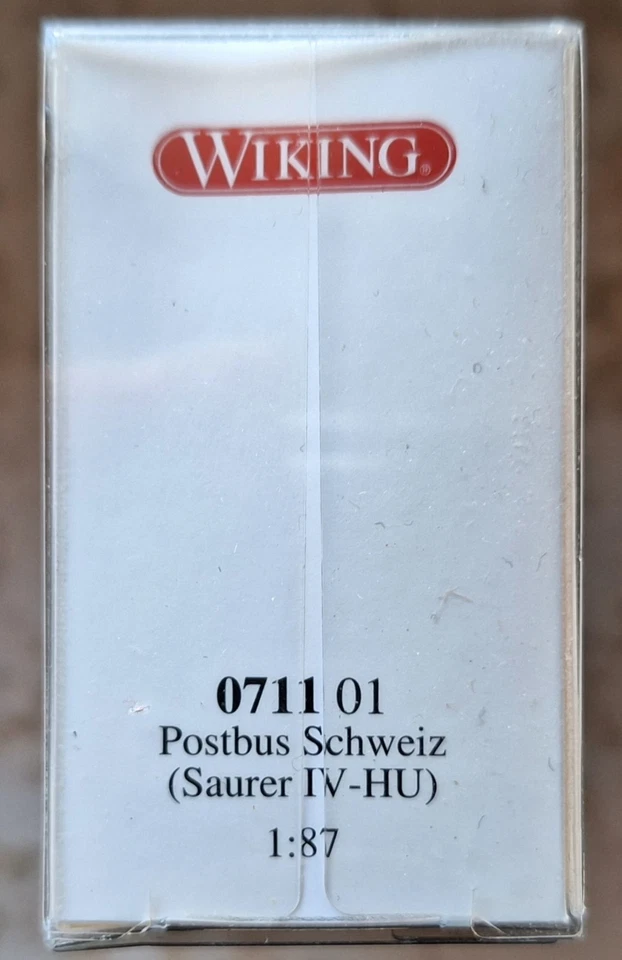 Wiking 071101 Saurer IV-HU Postbus Schweiz 1:87 - Bild 2 von 2