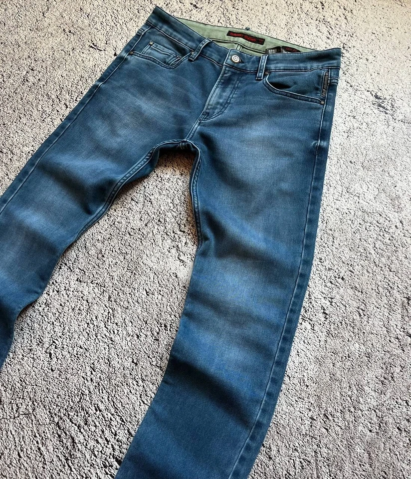 Pantalones de mezclilla Salvatore Galliano ajustados azules talla 32 Foto 3 de 4