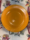 Fiesta Rim Soup Pasta Bowl Butterscotch Homer Laughlin 9" Fiesta Ware