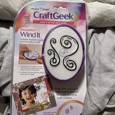 New Decorative Wind It Wire Pattern Embellishment Kit By Purple Cows 7100 Crafts