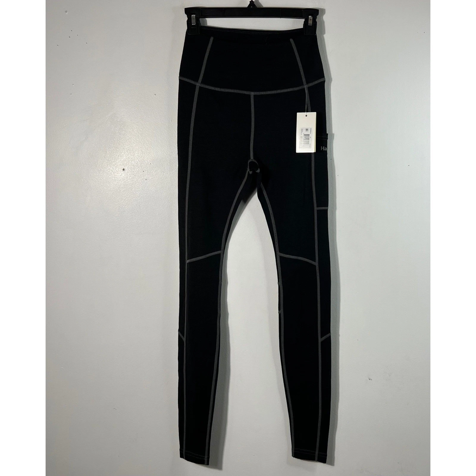 Womens Halfdays Hallie Merino Legging High Rise Knit XS Black NWT msrp $130