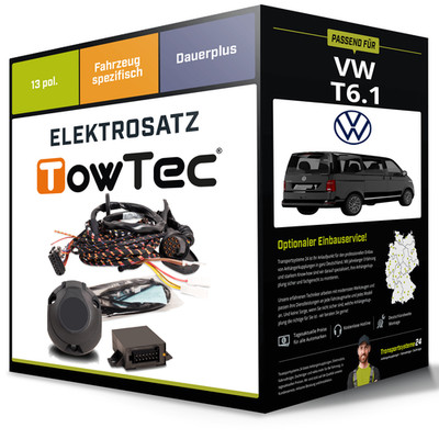 Elektrosatz 13-pol spezifisch für VW T6.1 10.19 - jetzt NEU