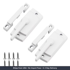 Window Sash Locks, 2 PCS Window Latches Replacement, Window Locks for up and Dow