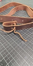 Weaver Leather Cinch Strap 1 1/2 inch wide 7 foot long leather strap Horse Tack