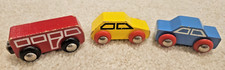 Brio Wooden Railway Vintage Rare MiniCars 33320 Very Good Condition, 3 cars