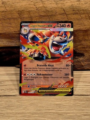 Mega Camerupt Ex - 022/132 Mega Entwicklung Base Set - Deutsch - Pokemon 