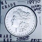 1897 O MORGAN SILVER DOLLAR HI GRADE GENUINE U.S. MINT RARE KEY COIN 8815
