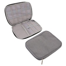 2 PCS Cable Organizer Box Travel Watch Band Strap Dial Storage Pouch Accessory