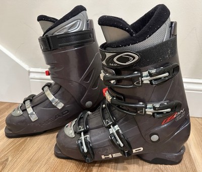 Mens Downhill Ski Boots HEAD EZ ON 6.5 - size Mondo 27.5 / Mens 9.5 US (USED)