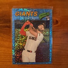 Bryce Eldridge RC #310 Light Blue Sparkle  SF Giants 2026 Topps Heritage