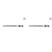 2X Sidem Axialgelenk Spurstange Lenkung Passend FüR Renault Twingo