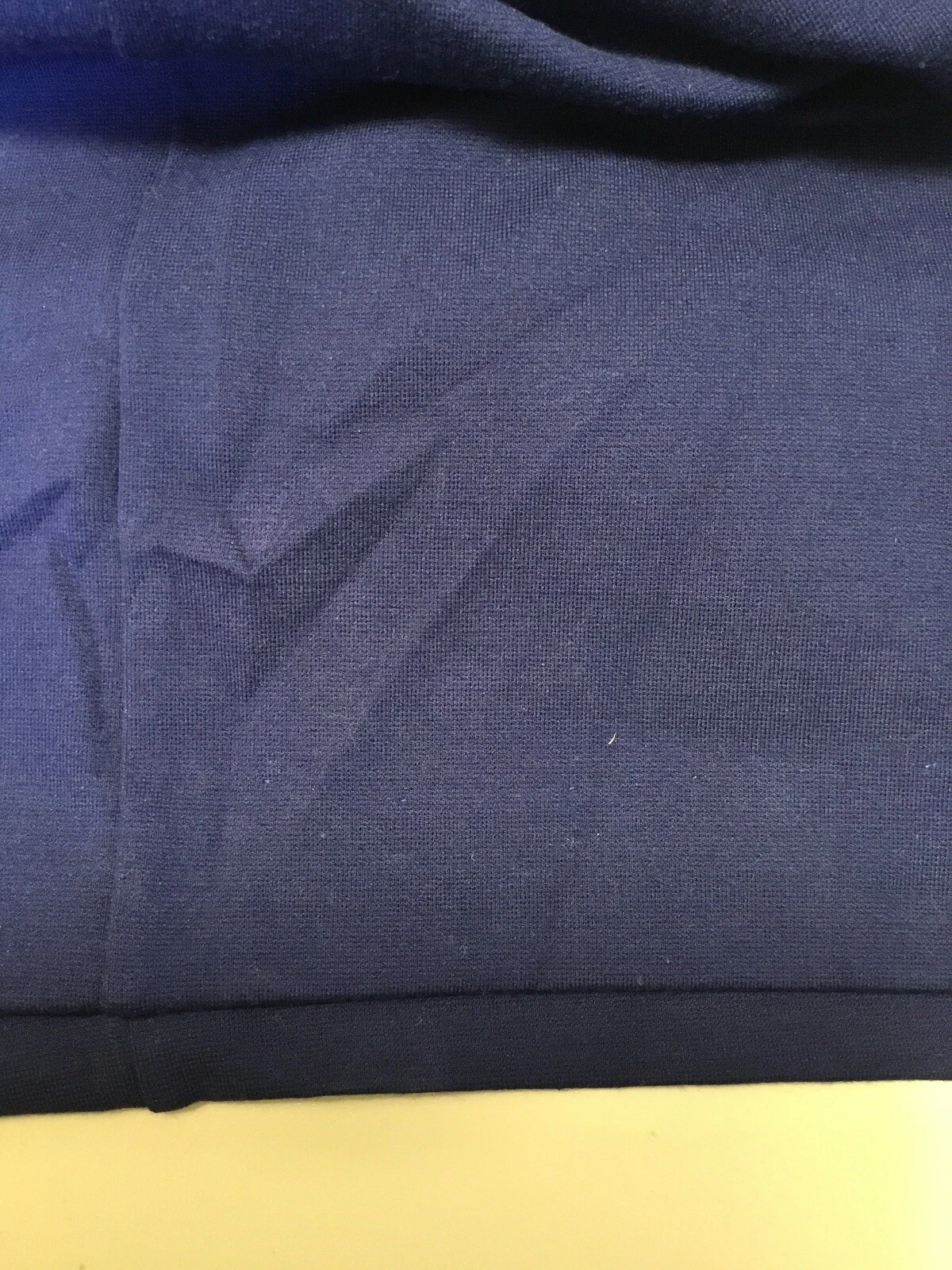 Abito donna DSQUARED2 blu scollo a scoop cappuccio maniche bodycon elasticizzato taglia XS US INtime OTTIMEioni