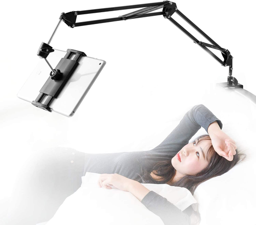soporte para celular tablet tableta de cama escritorio giratoria 360 brazo New - Picture 10 of 12