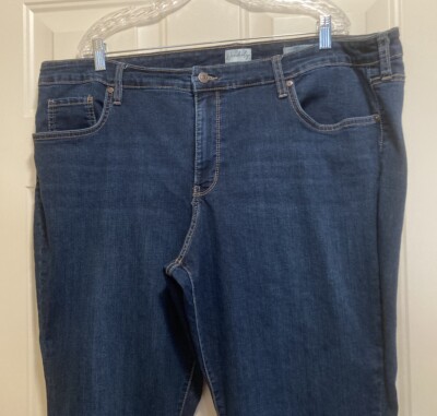 Wonderly Women's Bootcut Jeans Sz 20W , W 43”, L33” 5 Pocket