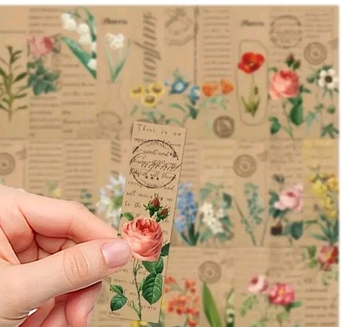 106+ Pc Vintage Ephemera Junk Journal Scrapbook Stickers Paper Labels Tickets - Picture 7 of 9
