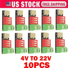 10x USB-C PD Trigger Board Module PD/QC Decoy Board Fast Charge USB Type-C NEW