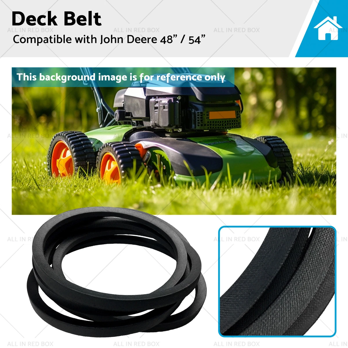 John deere online z355e deck belt