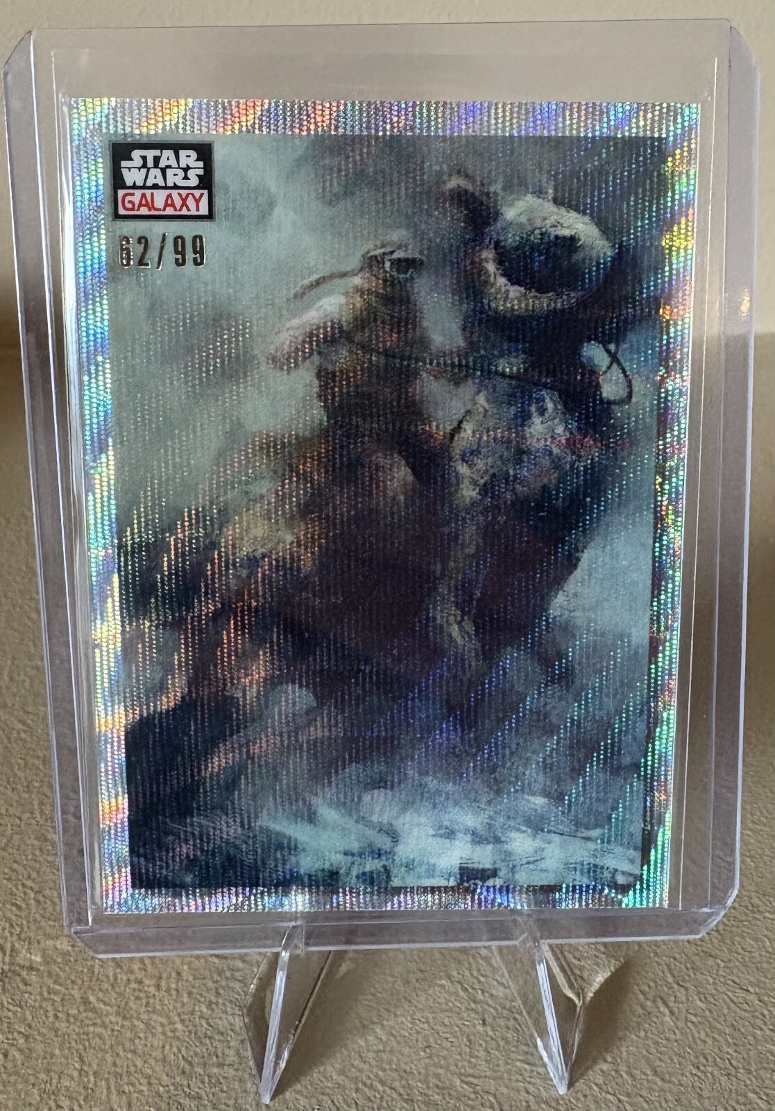 2023 Topps Star Wars Chrome Galaxy Wave 62/99- #76 Predator & Prey