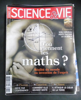 Wissenschaft und Leben Nr. 1080 September 2007 Woher kommt die Mathematik? Einstein Gehirn