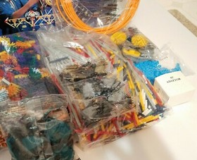 K'NEX Hyperspace Training Tower NEW Open Box Complete 63147 Electric Motor KNEX