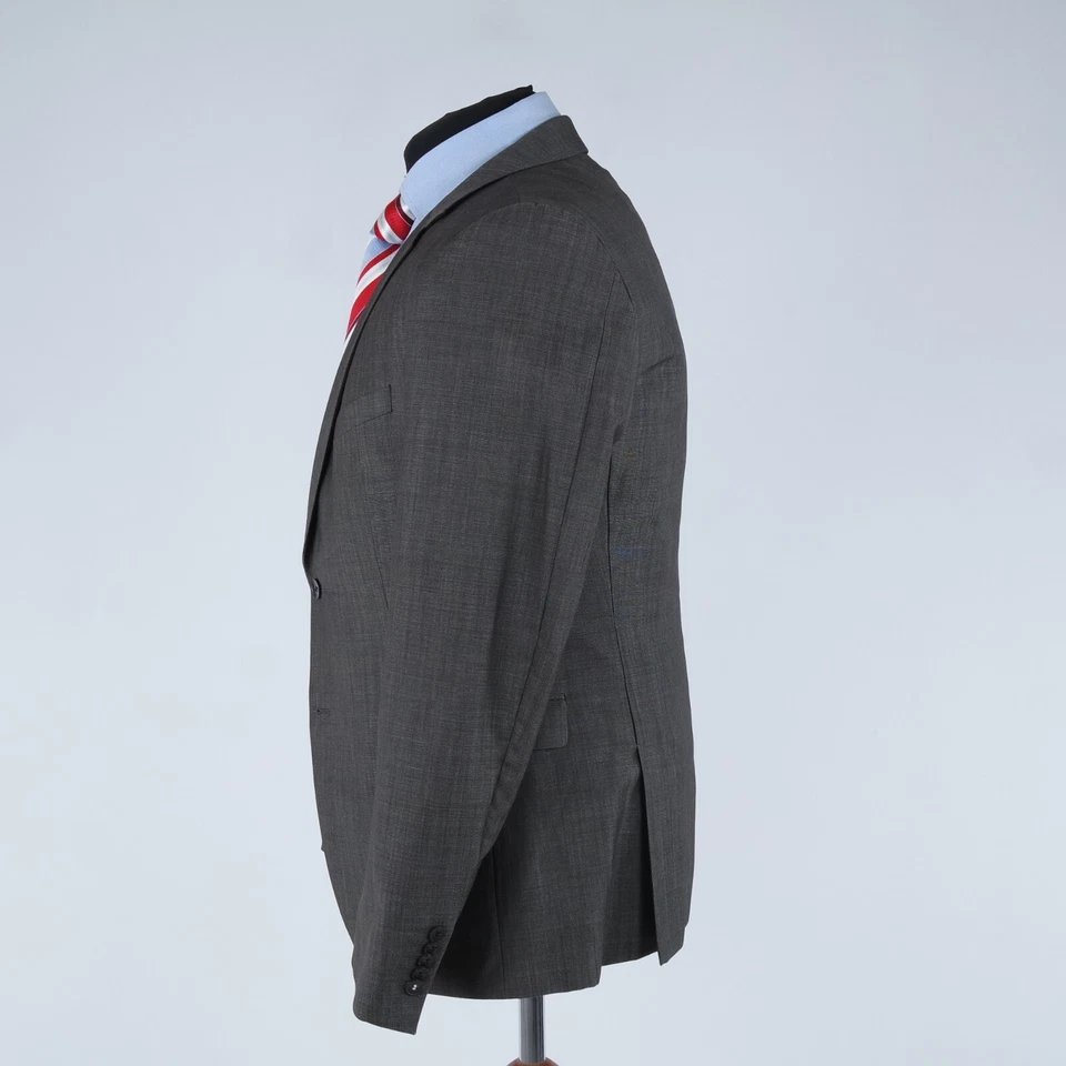 Abrigo deportivo Birdseye 42R para hombre talla EE. UU. STRELLSON chaqueta blazer de lana gris Foto 4 de 4