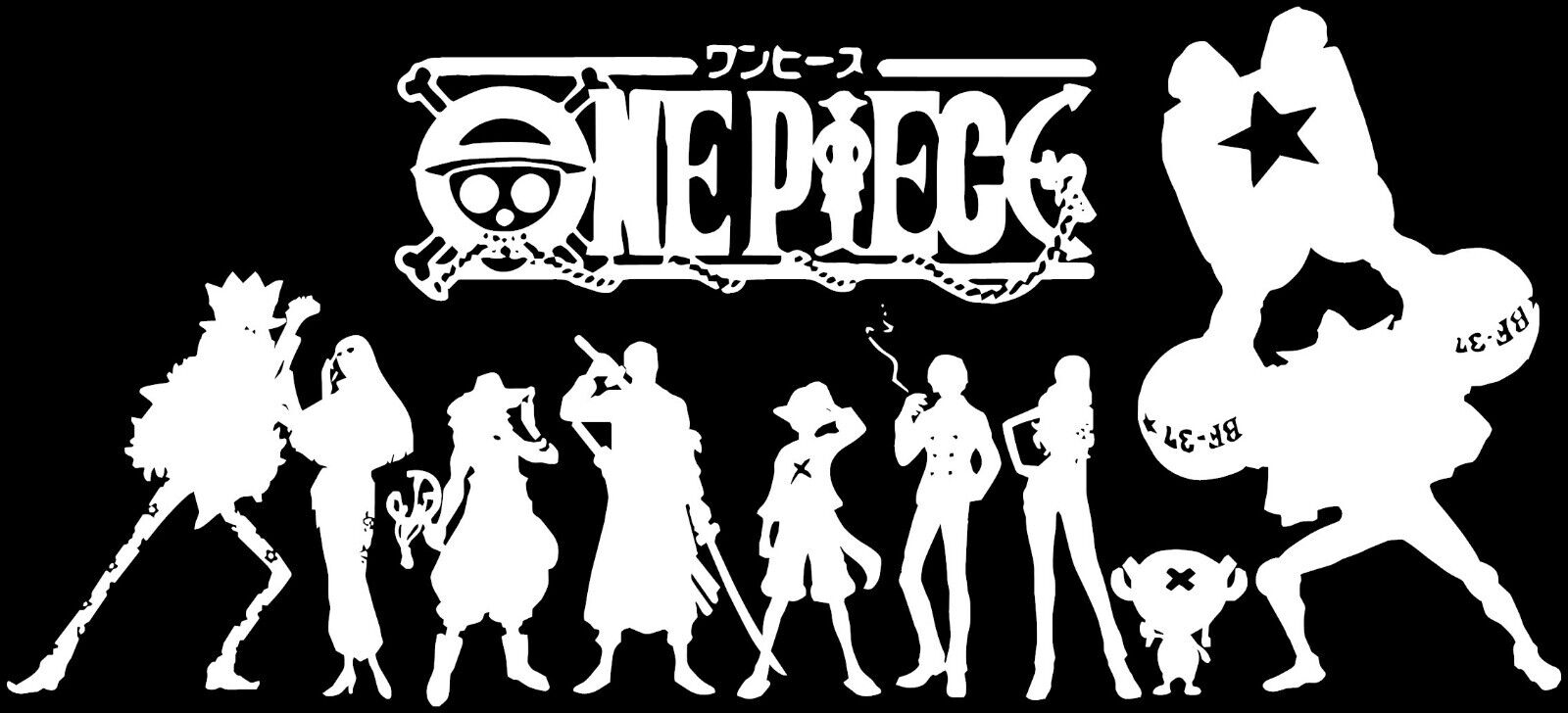 One Piece Straw Hat Pirates Logo Sticker for Sale by KaydenLee