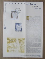 Document Philatélique 1er Jour : 53 2016 Jan Toorop
