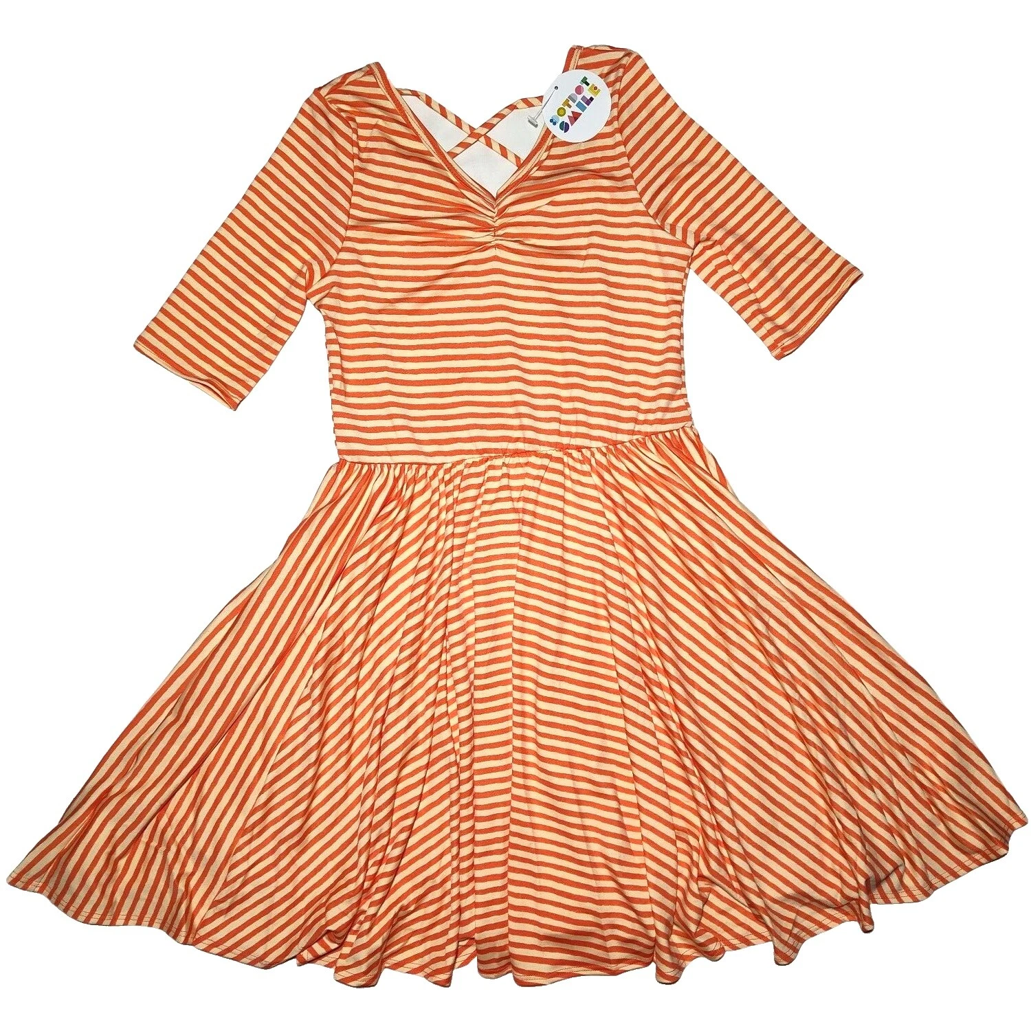 Polyester Multicolor Casual Dresses for Girls