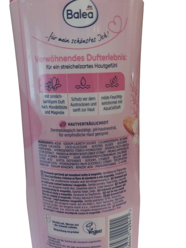 NEU 3x Balea Cremedusche Mandelblute & Magnolie, 300ml (3x300ml) Duschgel - Bild 4 von 4