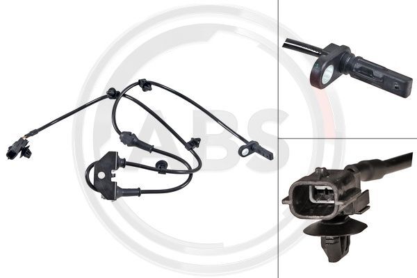 A.B.S. 31579 Sensor, Raddrehzahl Vorne Links FüR Suzuki-image