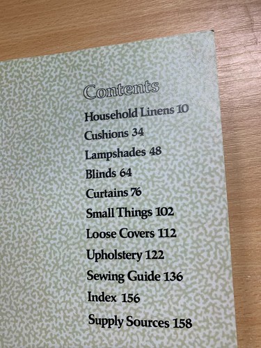 1980 1ST ED "SOFT FURNISHING" IDEAS & FABRICS BY DESIGNERS GUILD PB BOOK (P4) - Picture 5 of 15