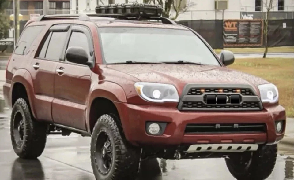 Rejilla delantera con 3 luces ámbar Toyota 4runner 2006-2009 Foto 3 de 3