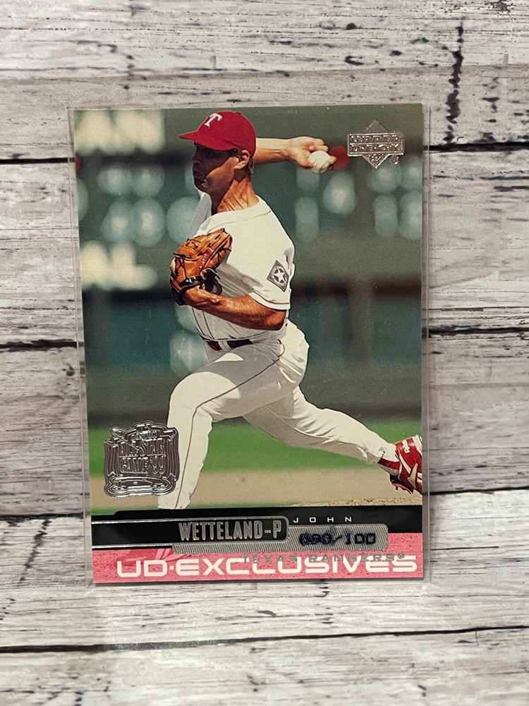 2000 Upper Deck Exclusives Silver (#'d/100) - #253 John Wetteland
