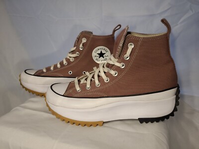 Converse Run Star Hike Hi A00852C platforms.  Men's 8 women's 9.5