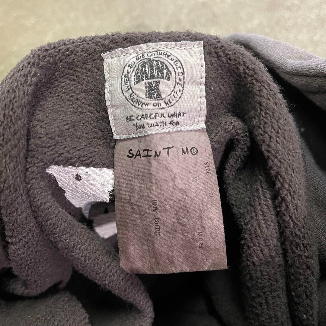 22ss SAINT MICHAEL VLONE hoodie Pullover Parker logo XL size