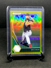 ERIC SILVA 2021 Panini Prizm Draft Picks Gold Prospect RC /10 - PACK FRESH!