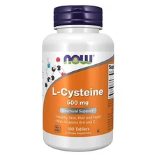 NOW FOODS L-Cysteine 500 mg 100 Tablets