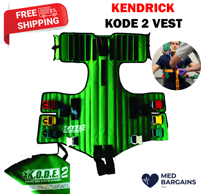 Kendrick KODE 2 Extrication Vest Patient Immobilization Device w