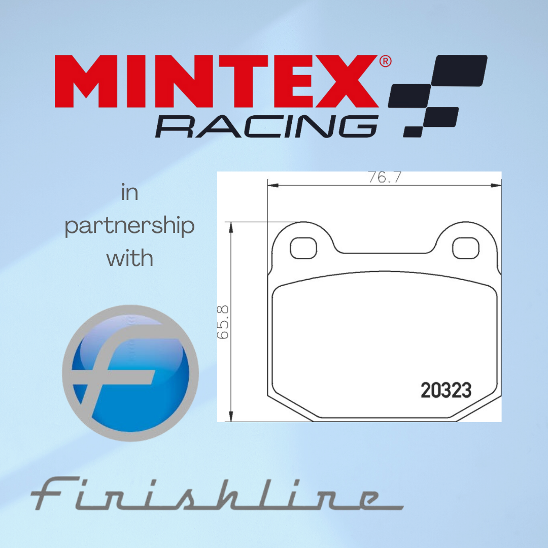 Mintex Racing Brake Pads 1890F6R14.10 fits Subaru Impreza WRX STi & Caterham