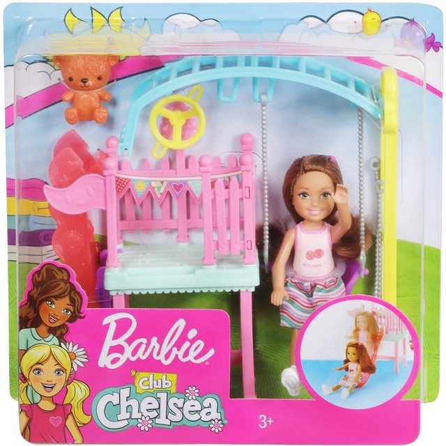 barbie club chelsea swingset playset