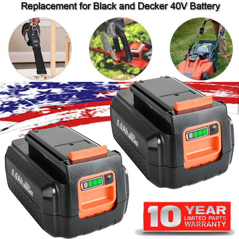 40V Black+Decker Max Lithium Battery LBX2040 LBXR36 LSW36 1X 2X Pack  