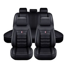 For Honda Ridgeline 5-seat Full Set Car Seat Covers Pu Leather Cushion Protector